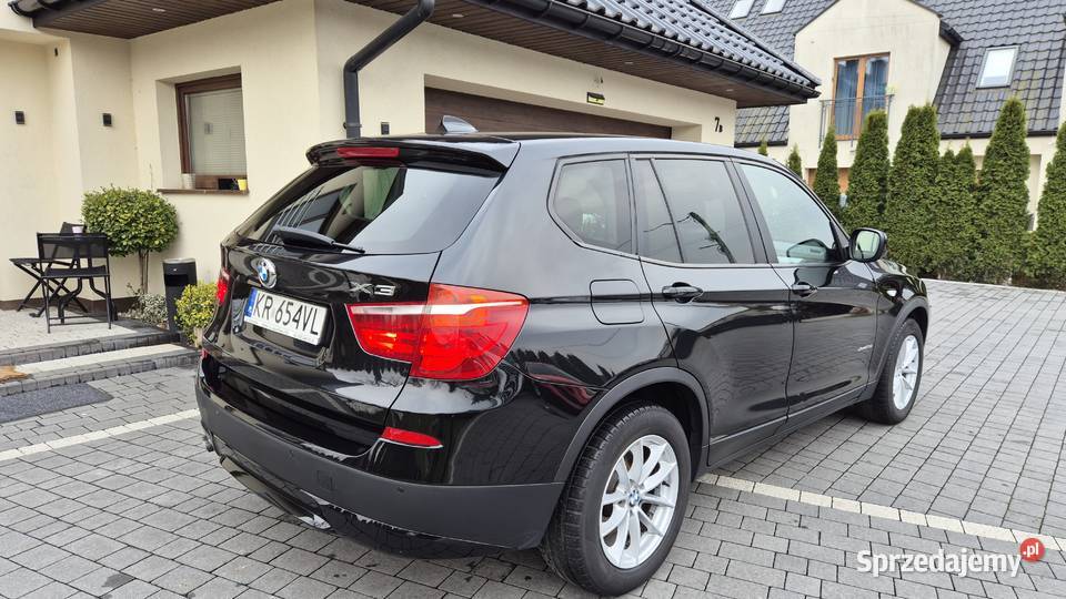 BMW X3 F25 SALON POLSKA Bezwypadkowy Dobrze diesel BMW Kraków