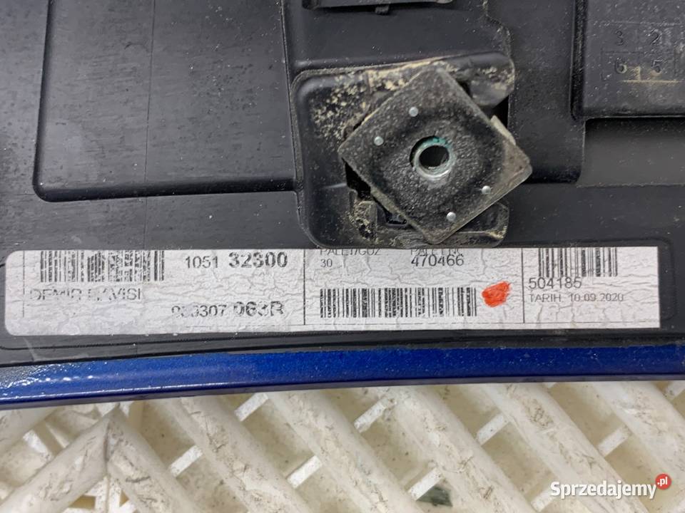 SPOILER RENAULT CLIO V Hatchback BLEU IRON osobowe sprzedam