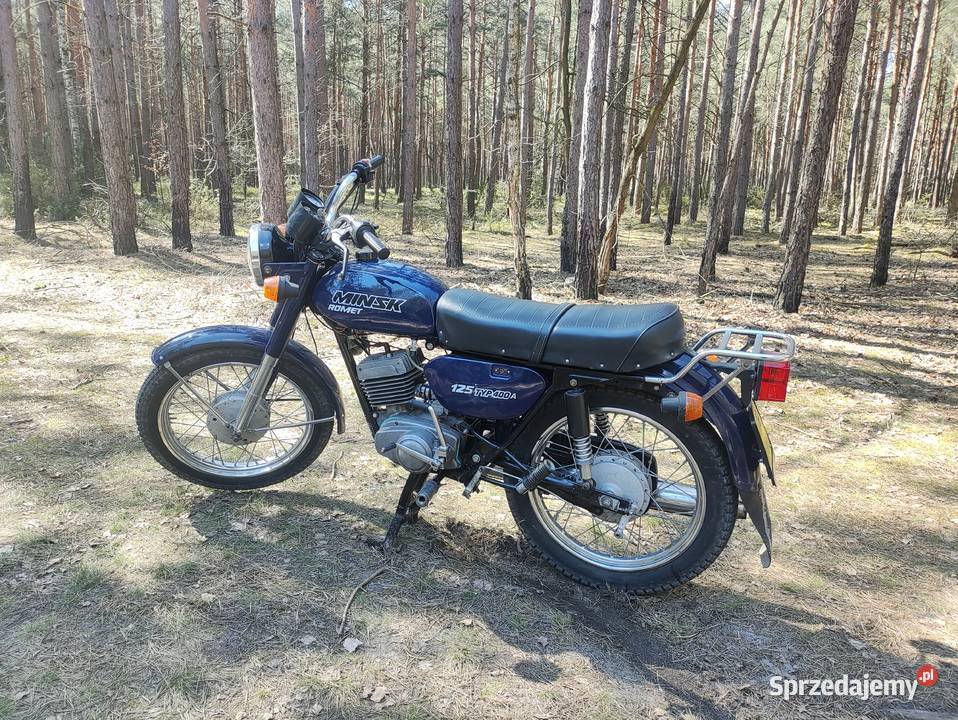Romet Mińsk 125 1989 oryginał łódzkie Złoczew