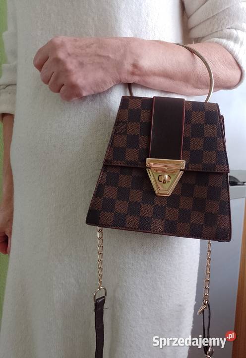 Louis Vuitton Mała brązowa torebka listonoszka Listonoszka Kraków
