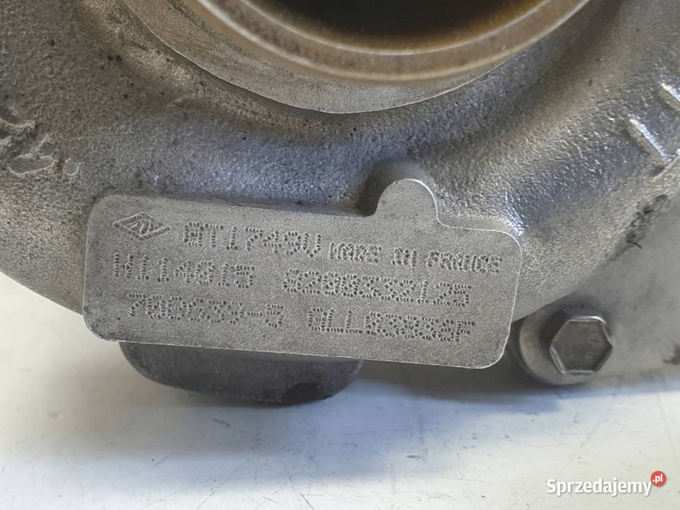 TURBOSPRĘŻARKA Renault Megane II 19 DCI
