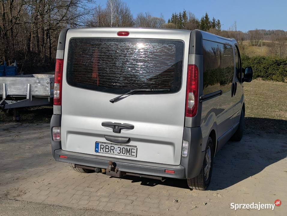 Renault Trafic 20 dCi 9 osób Webasto Hak 2007 diesel Golcowa