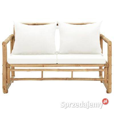 vidaXL 2osobowa sofa ogrodowa z poduszkami Meble ogrodowe Warszawa