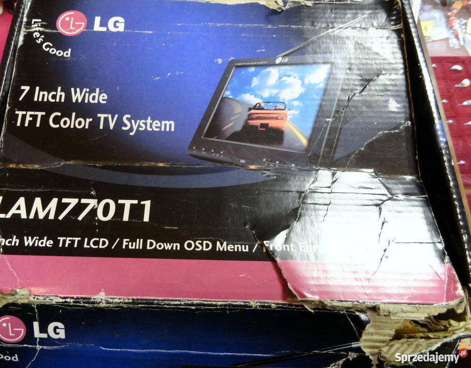 PRZENOŚNY Telewizor LG 7 LAM770T1 Lombard