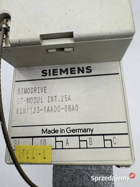 Siemens 6SN11231AA000BA0 LTModul 25A Warszawa sprzedam