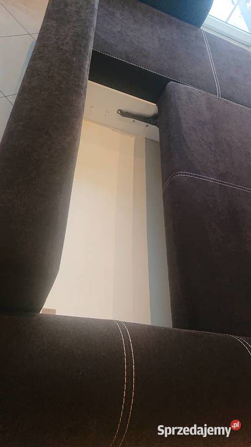 Narożnik z funkcją spania Stan idealny Władysławowo