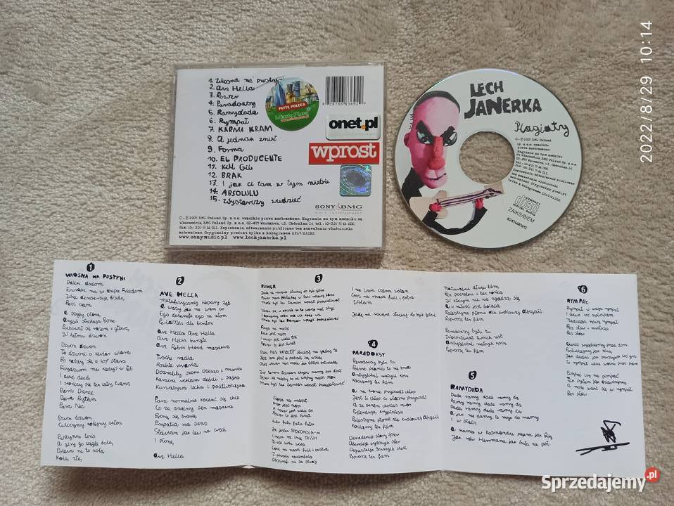 Płyta CD Plagiaty Lech Janerka 2005 alternatywna Radzyń Podlaski