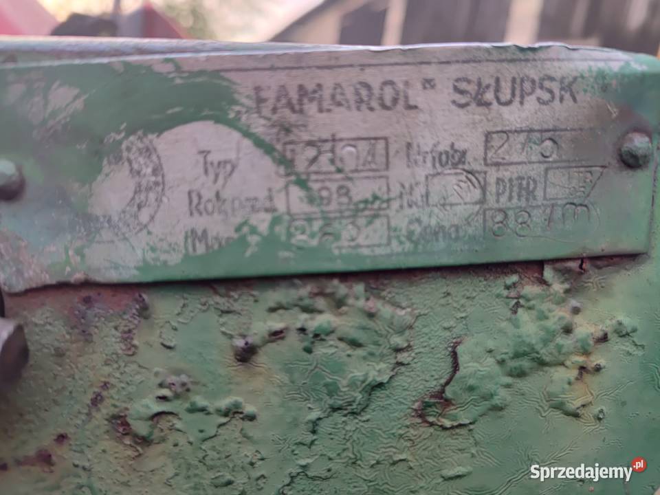 Sprzedam talerzówke famarol wielkopolskie