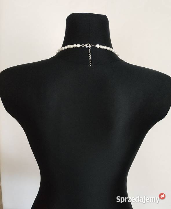 Komplet biżuterii ze srebra z naturalnymi Naszyjniki mazowieckie Gostynin