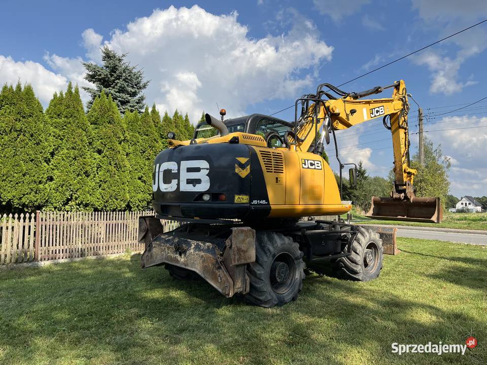 JCB JS145W koparka kołowa Motoryzacja Świecie