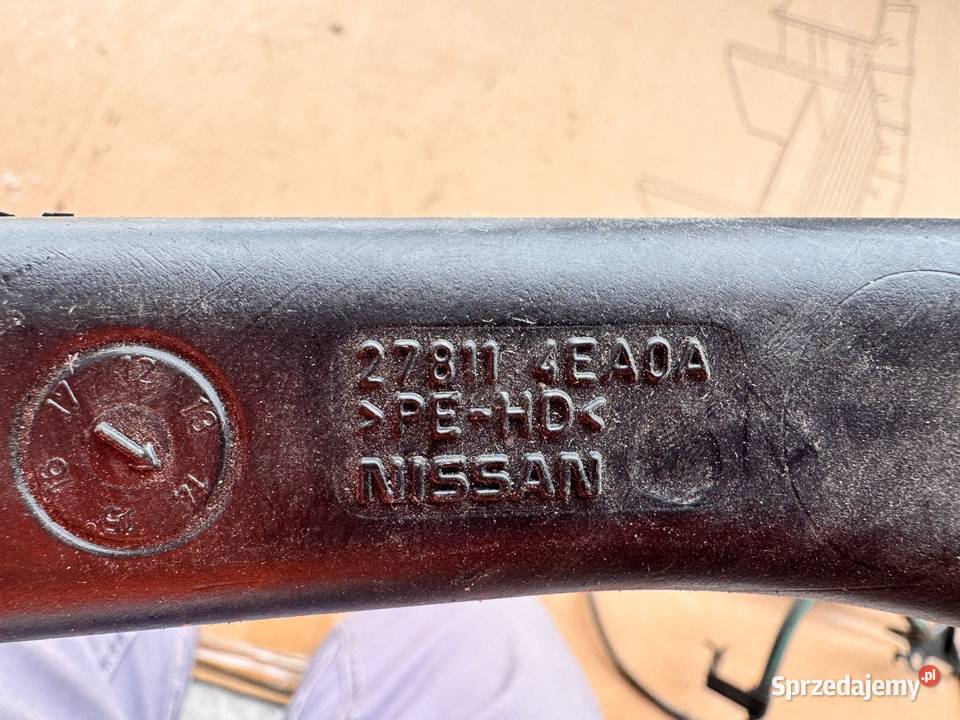 Kanał powietrza lewy przód deski Nissan Qashqai