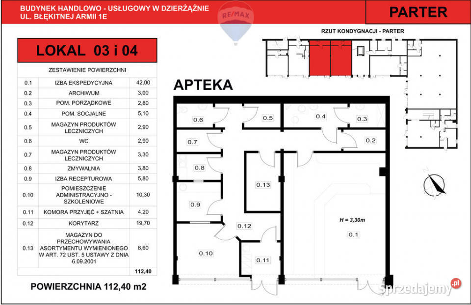 Nowoczesny lokal usługowy w lokalizacji sprzedam