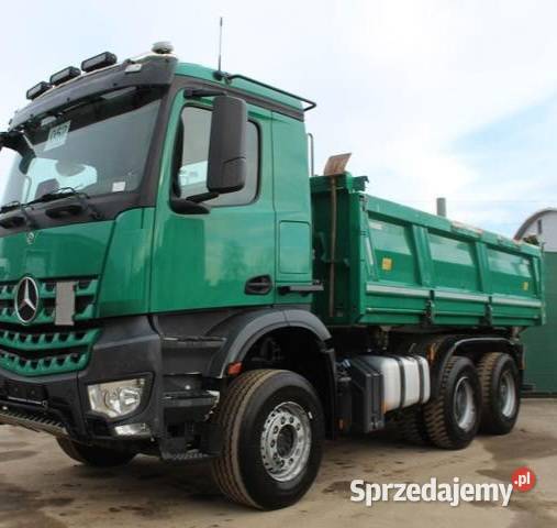 Wywrotka 6x4 Mercedes zielony Motoryzacja Warszawa