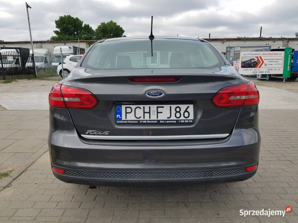 Ford Focus 15 TDCi Sedan Salon Polska Klima immobilizer kujawsko-pomorskie Włocławek sprzedam