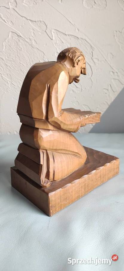 Drewniana rzeźba rękodzieło Kiełczewice Dolne