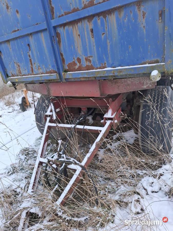 PRZYCZEPA WYWROTKA 16 T łódzkie Gościmowice Pierwsze