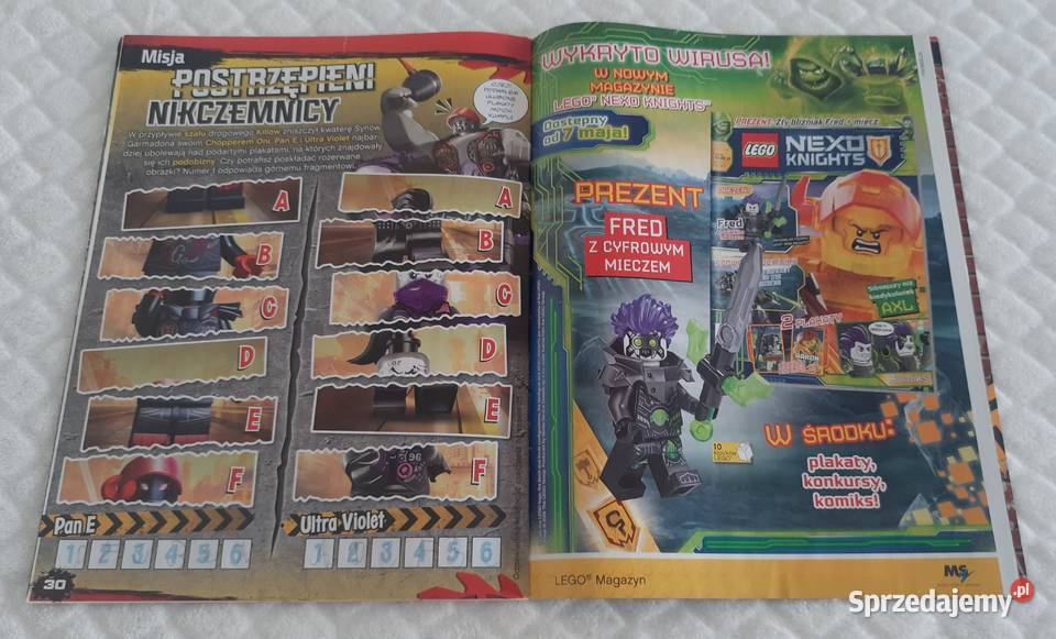 Lego Ninjago 42018 Media Service Książeczki Czeladź