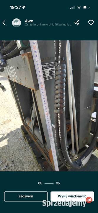 Pantograf do wózka widłowego z pozycjonerem Pozostałe Laryszów