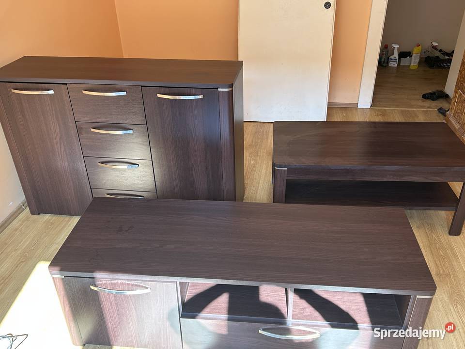 Stolik kawowy ława kolor wenge ciemny brąz Wrocław sprzedam
