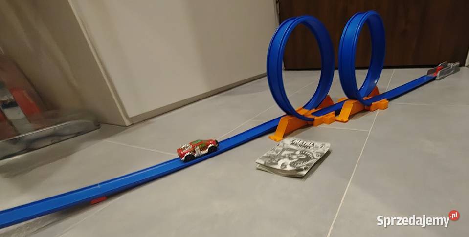 Hot Wheels tor samochodowy wyrzutnia Toruń sprzedam