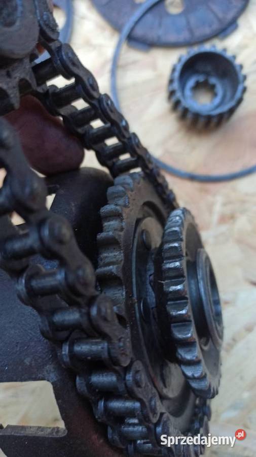 Wsk 125 kosz sprzęgła łańcuch zabierak docisk Brzozów