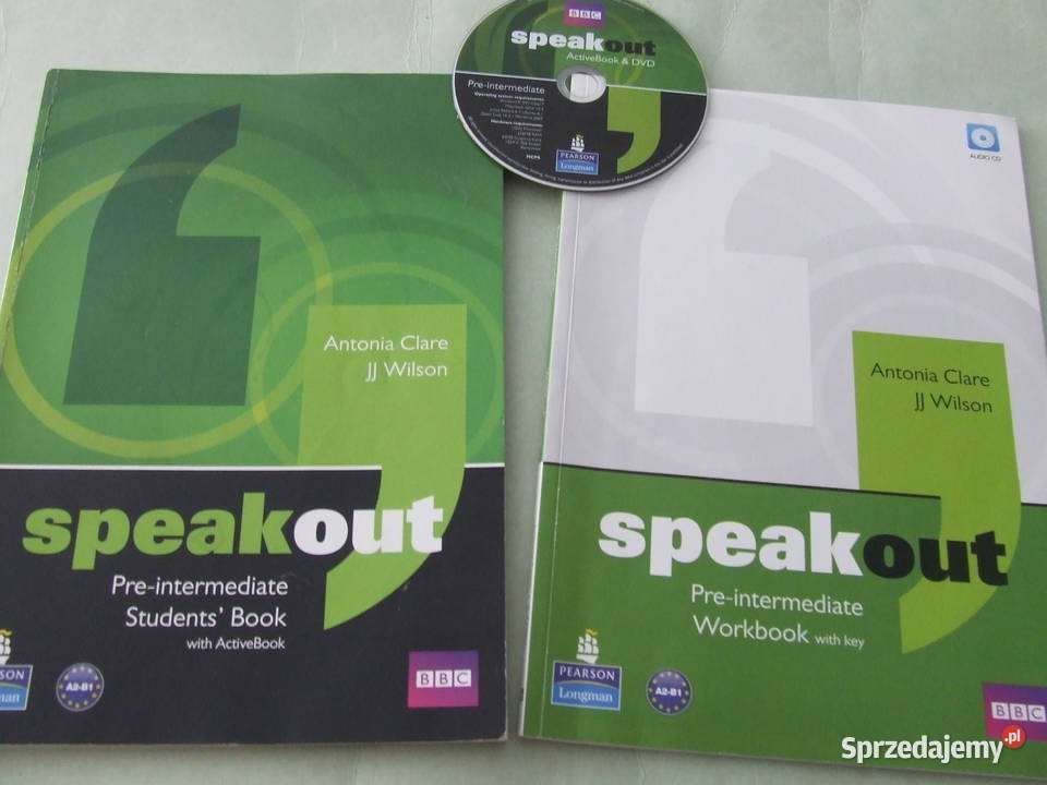 Speakout Pre - intermediate SB + WB + DVD Clare, Wilson
