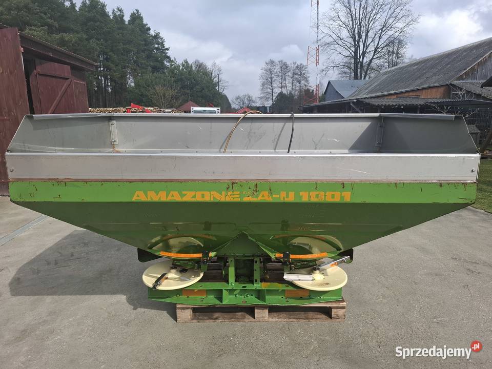 Rozsiewacz nawozu Amazone U 1001 hydraulika Marzysz