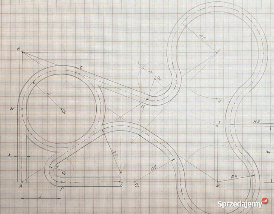 Rysunek techniczny budownictwo AutoCAD Wrocław