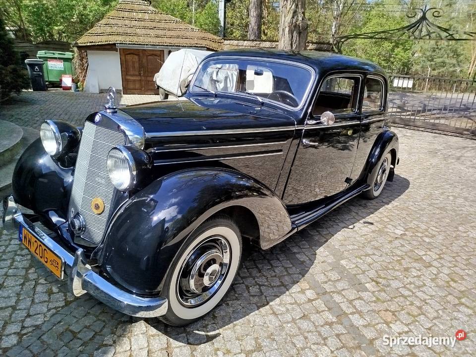 Mercedes 170S z 1951 1700cm3 Warszawa