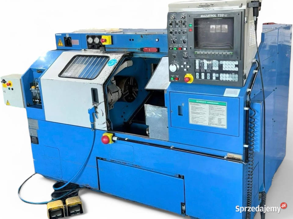 Tokarka CNC MAZAK QT 18 N pracowała w plastiku z Zabór