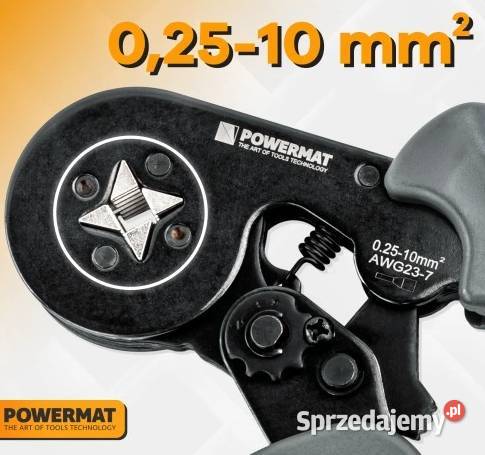 ZACISKARKA PRASKA DO KONEKTORÓW ZAKOŃCZEŃ