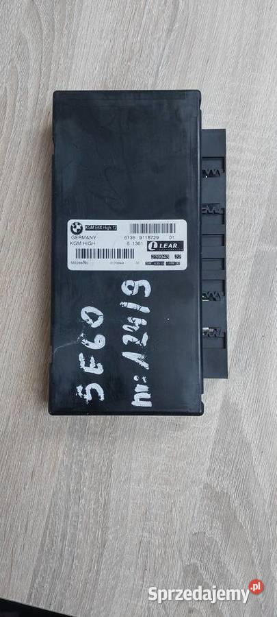 Moduł sterownik BMW 5 E60 KGM HIGH 9118729 Szczecin