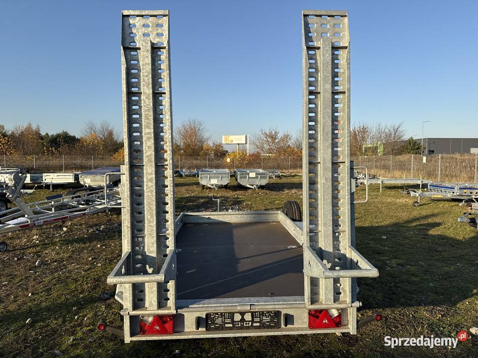 Przyczepa minikoparka BORO NIEWIADÓW 3500DMC wielkopolskie Piła