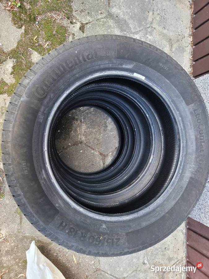 Opony letnie continental 18 kplnowe lato sprzedam