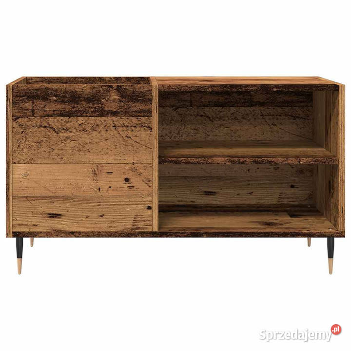 Szafka na płyty stare drewno 845x38x48 WM857240 Warszawa