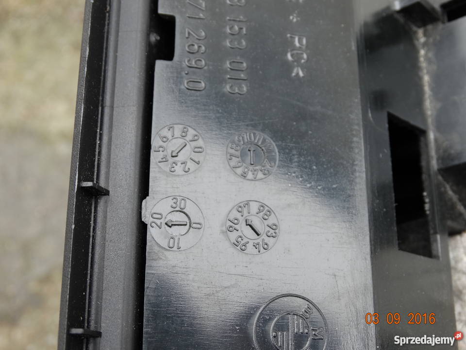 Schowek pasażera czarny Bmw e36 sedan