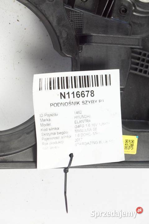 83480F2000 ELANTRA VI PODNOŚNIK SZYBY PT Lipno