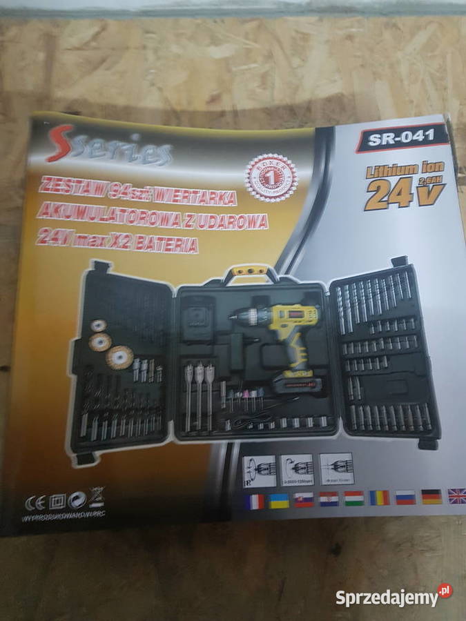 WKRĘTARKA AKUMULATOROWA 24V Z WIERTARKA 2x AKU Głogowa
