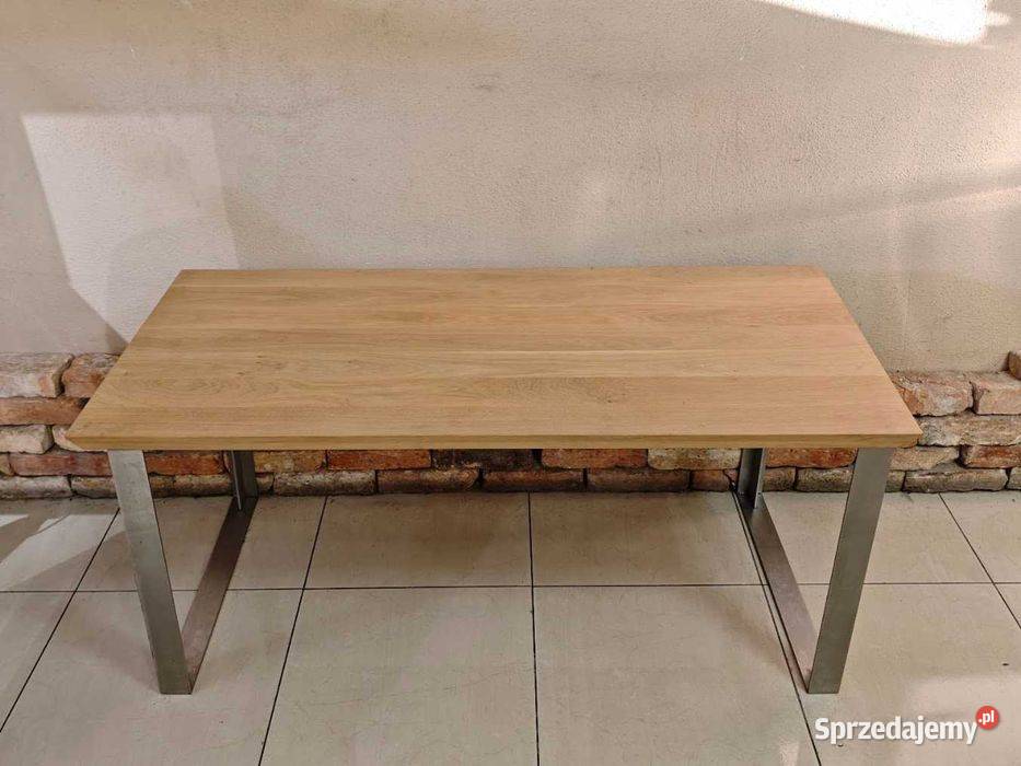 Ława dębowa olejowana 140x68x4 Nowoczesna
