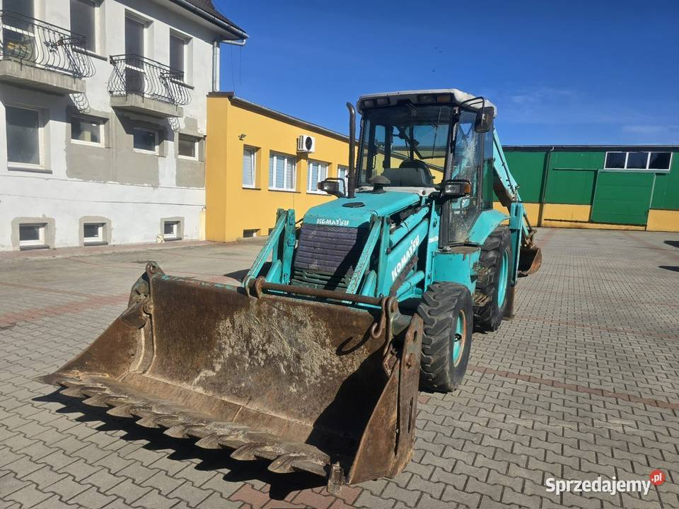 Koparko ładowarka Komatsu 95 Jordanów