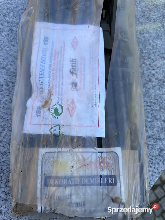 Tralka żelazna kuta Turecka do balustrady Długopole-Zdrój