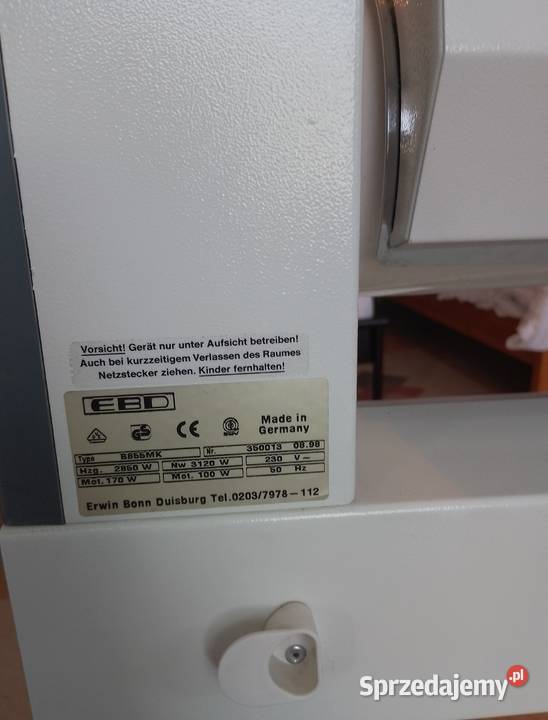 Magiel elektryczny profesjonalna prasowalnica Paczków