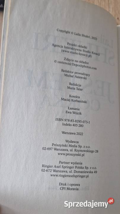 książka Laila Shukri jestem córką szejka