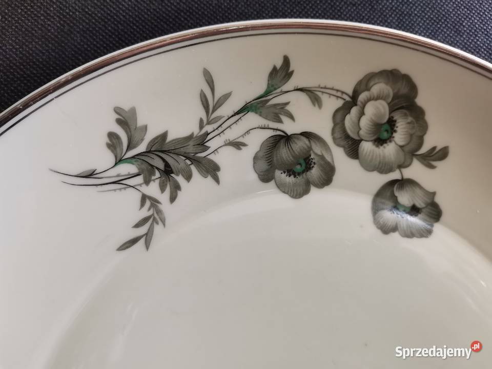 Stary przedwojenny talerz patera porcelana Porcelana i szkło Katowice