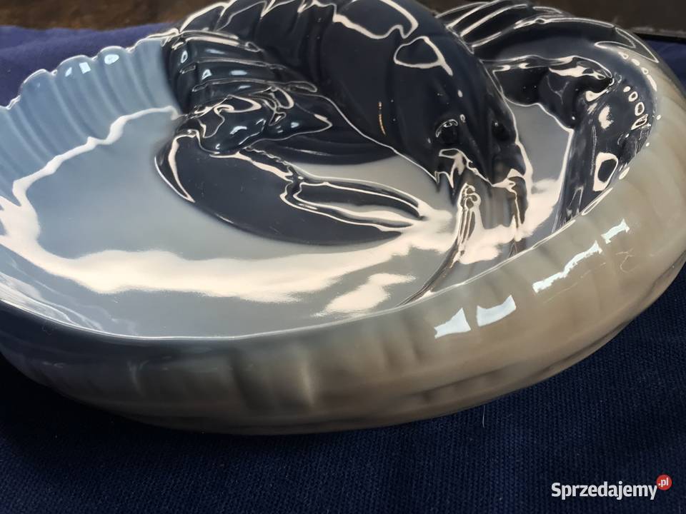Royal Copenhagen Lobster talerz serwujący dolnośląskie sprzedam