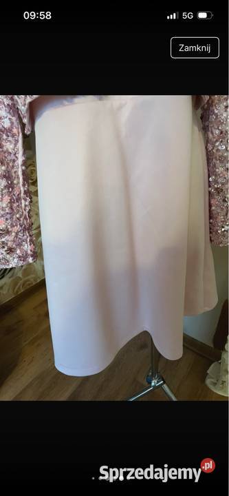 Sukienka świąteczna ślubna sylwestrowa Asos LXXL