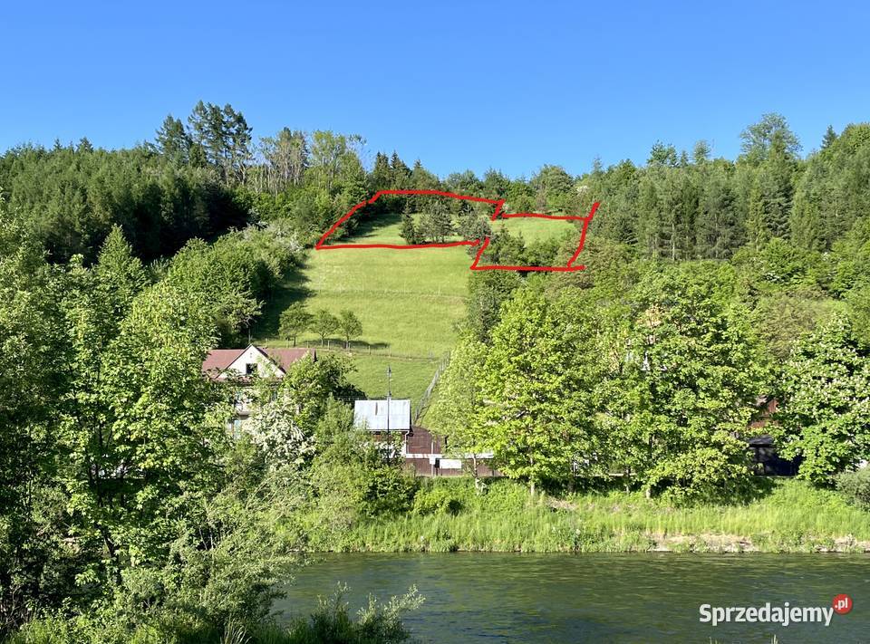 Działka rolna rekreacyjna Krościenko Dunajcem Sprzedaż Krościenko nad Dunajcem