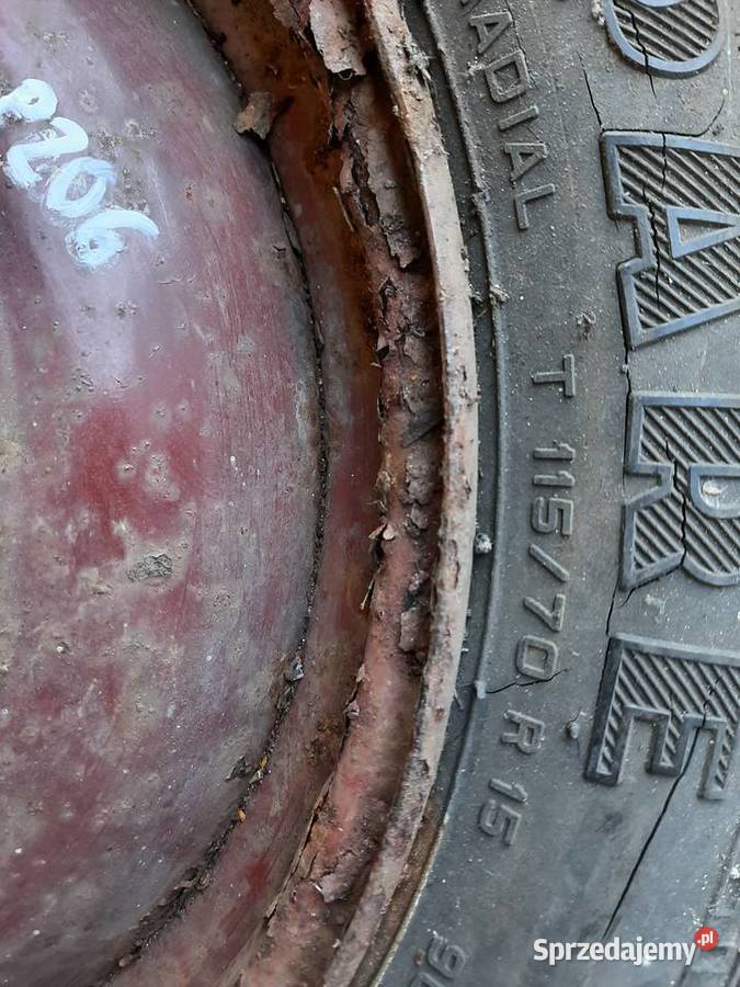 Peugeot Citroen dojazdówka koło dojazdowe łódzkie Ksawerów