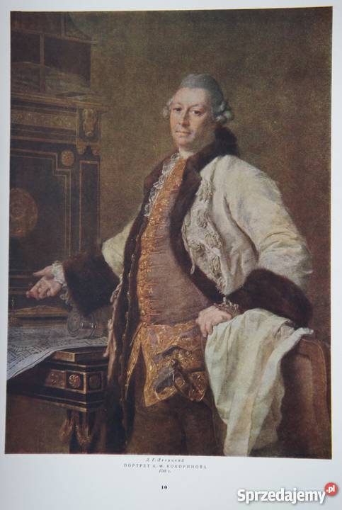 Dmitrij Lewicki portret architekta Kokorinowa Szczecin
