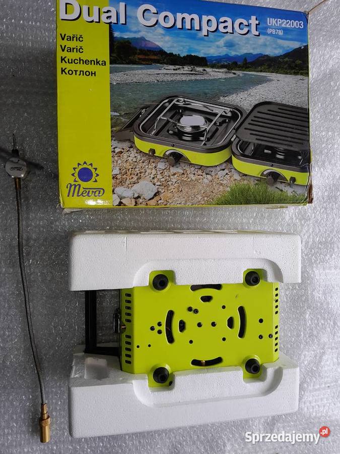 Kuchenka turystyczna na kemping podwójna DUAL Kuchenki i piekarniki warmińsko-mazurskie Elbląg sprzedam